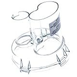 112206S Food Processor Clear Bowl Lid 2.5 Quart compatible with Robot Coupe R100 R101