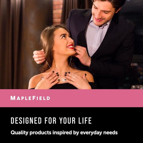 Maplefield Ultrasonic Jewelry Cleaner Solution - Concentrated Formula & Ultrasonic Cleaning Fluid - Safe on Gold, Silver & Gemstones & Jewelry Cleaning Solution - 16 Fl Oz, Pack of 1