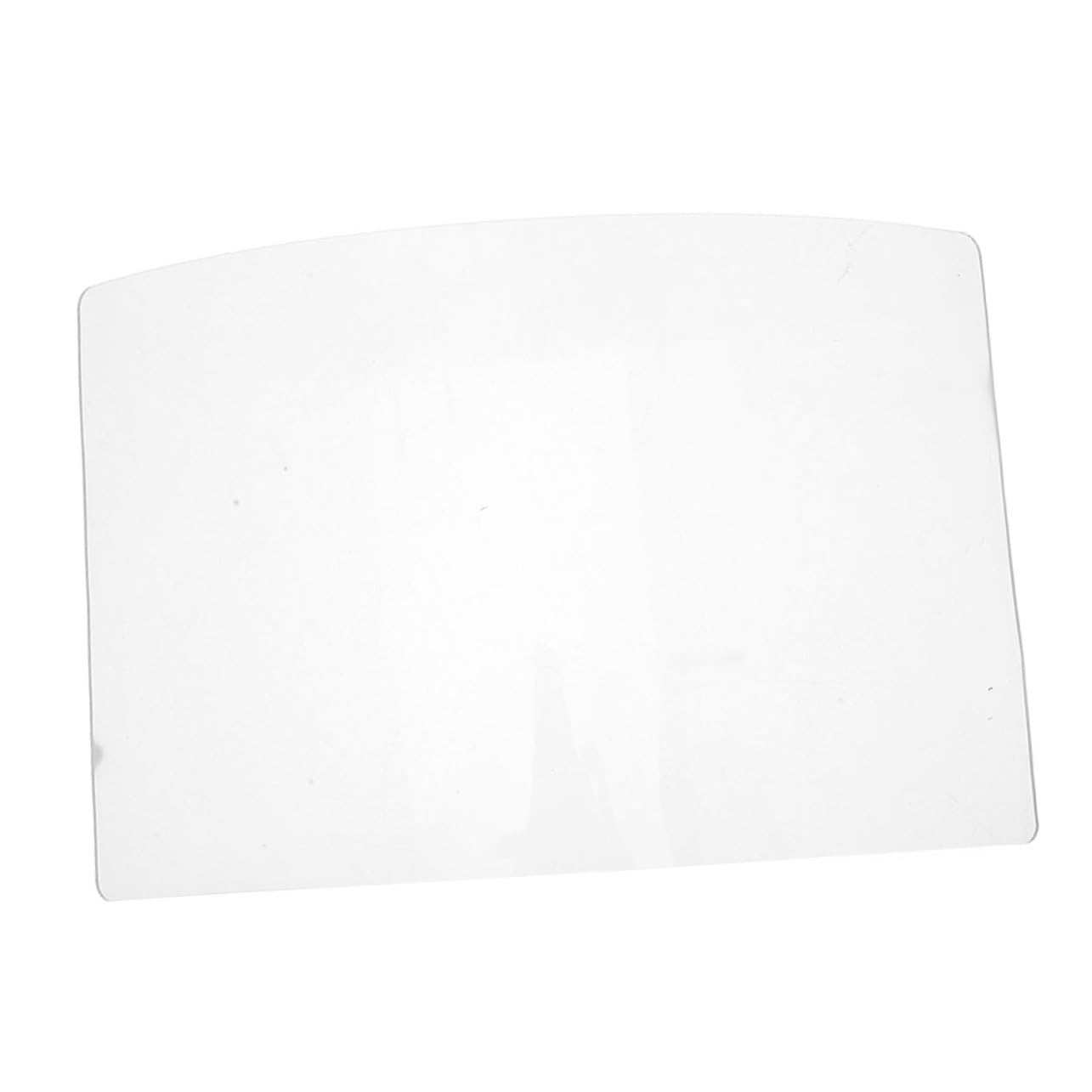 Alipis Dust Mask Lens for Sandblasting Hard Hat Brim Shade Blast Mask Window Safety Helmet Visor Protective Lens for Industry Use