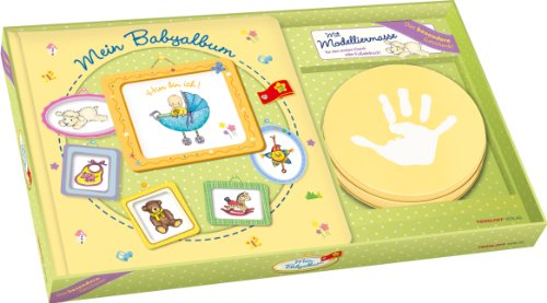 Miniwelt: Mein Babyalbum. Geschenkset mit Modelliermasse (Miniwelt, Papp-, Stoffbilderbücher, erste Miniwelt: Mein Babyalbum. Geschenkset mit Modelliermasse (Miniwelt, Papp-, Stoffbilderbücher, erste