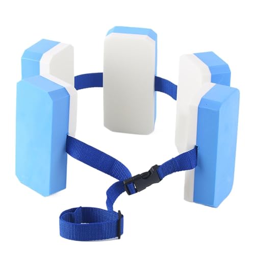 Cinturón de natación - Balsa trasera para niños de 22,5x15,5x7 cm, cuerpo de flotabilidad ajustable, peso ligero de EVA | Ayuda de aprendizaje de natación para piscina, playa, lago, entrenamiento, niñ