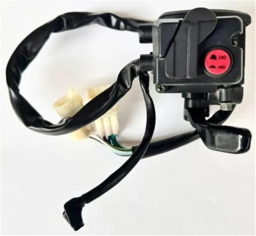 Acelerador de pulgar interruptor 4x4 con respuesta precisa para manillar de ATV O 800