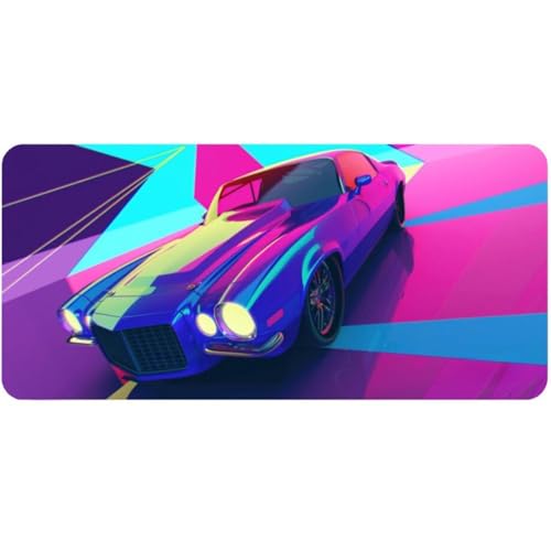 Image of Tukzer Extended Gaming Mouse Pad /Desk Mat for Speed & Precision Operation,Non-Slip Rubber Base,Smooth Cloth Surface for Laser & Optical Mouse,Computer,Laptop,Macbook,Keyboard,Office 580x280mm(GD14-04)