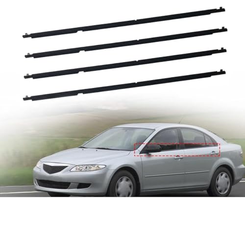 Joint étanche de vitres extérieures pour Mazda 6 2004-2012 contre sifflements