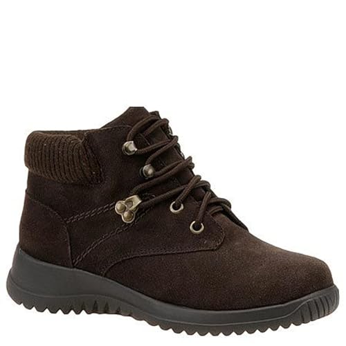 Wanderlust Boston Women's Boot, 8 E US, Brown-Suede