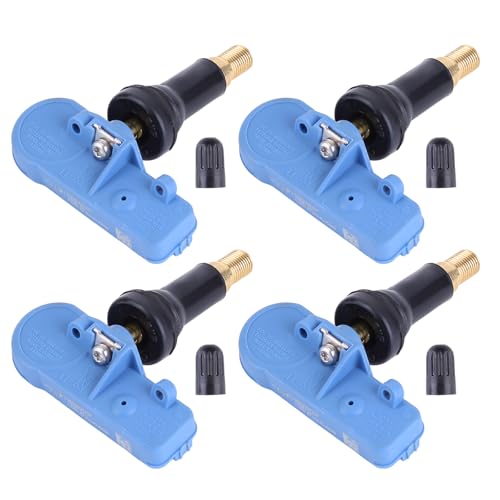4 Pcs 13581561 TPMS Tire Pressure Sensor for Vauxhall Adam 2016-2019 Petrol Hatch 1.0 1.2 1.4 FWD M13 Tire Pressure Monitoring System RDKS Sensors Tyre New Replacement Pressure Sensors