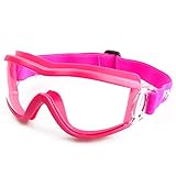 BHTOP Kids Safety Goggles With Universal Fit Safety Glasses With Protective Eye Wear for Girls Kids Youth Age 8-14