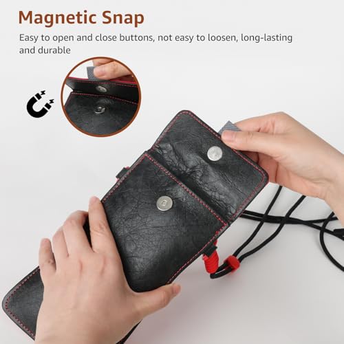 Image of MINI Corss-bady Eyeglasses Bag - Fashion Storage for Sunglasses, Eyewear,Compatible with Phone, Makeup