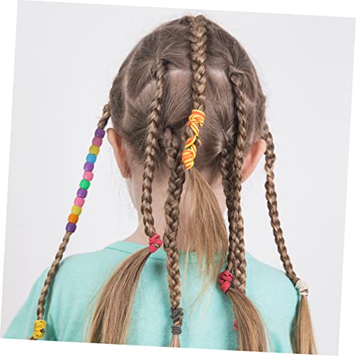 Outils de outil de perles et de coiffage de queue de cheval pour enfant