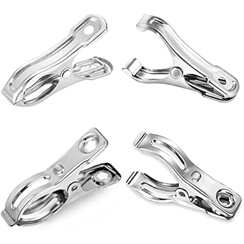 Samhopo 40Pcs 2Inches and 60Pcs 2.3Inches Garden Clips for Netting Cover