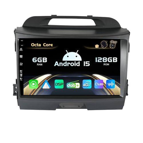 ▶ 【Integrato 4G LET - DAB - Carplay - Android Auto 】 ①4G LTE integrato: inserisci semplicemente una scheda micro SIM e goditi la comodità della connettività a banda larga mobile 4G. ②Il sintonizzatore DAB+ altamente sensibile è integrato. Goditi una migliore qualità del suono e un canale di trasmissione audio digitale più potente. ③Carplay wireless/cablato integrato e Android Auto, supporta le funzioni del tuo smartphone per l'uso in auto.