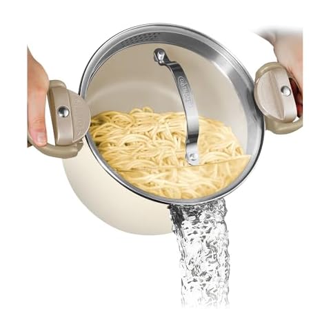 Gotham Steel 5 Quart Nonstick Pasta Pot Cover