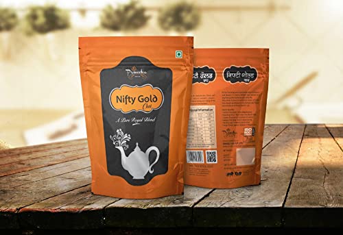 NIFTY GOLD CHAI I 1KG I PREMIUM BLEND OF ASSAM AND DARJEELING TEAS WITH ROLLED AROMATIC LONG LEAVES I BLACK TEA I 1KG POUCH (1 KG) (B0BYCXCKV1) Amazon Price History, Amazon Price Tracker