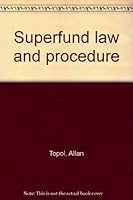 Superfund law and procedure 0314008411 Book Cover