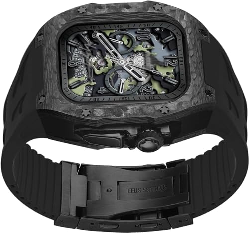 Kit VELORE de titanio y fibra de carbono para Apple Watch Ultra 2 de 49 mm de alta gama