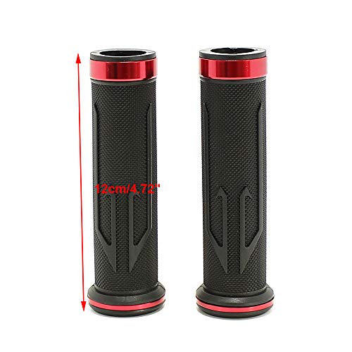 Universal Motorcycle Arrow Rubber Gel Hand Grips For 7/8" 22Mm Handlebar Sports Bike Street Bike #TOP2