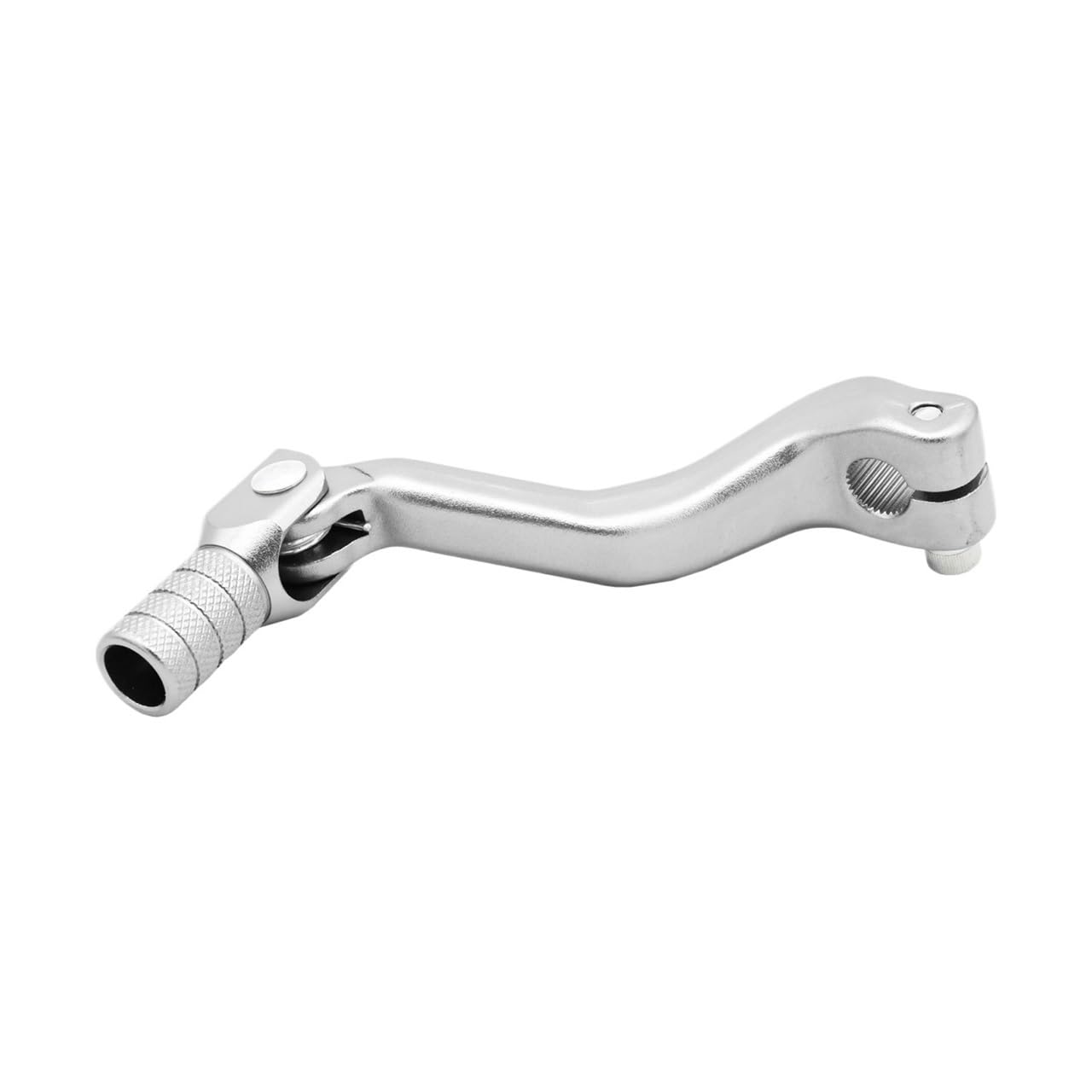 Uuipip Silver Motorcycle Gear Shift Lever Motorcycle Folding Gear Lever Shift Lever For T2 T4 T4l T6 K4 K6 110Cc-450Cc Foot-Operated Shifter