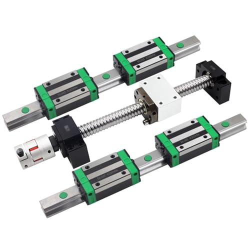 Husillo de bolas SFU1605 con riel HGR20 para un movimiento suave en tu máquina CNC