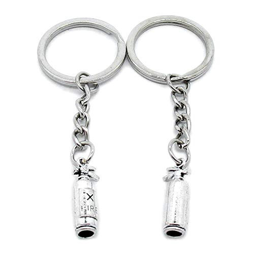 50 Pieces Keyring Keychain Wholesale Suppliers Jewelry Clasps B2ZC2Y Fire Extinguisher