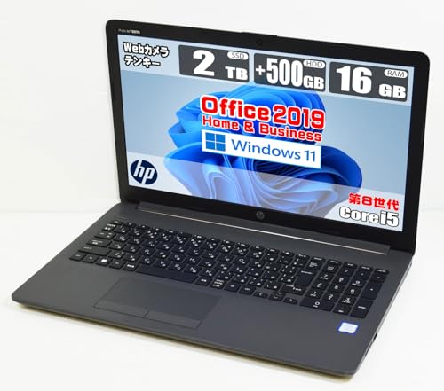�y�����ςݕi�z ��8���� Core i5 8265U / 16GB / SSD 2TB + HDD 500GB / MS Office 2019 / Windows 11 / Web�J����/Wi-Fi/Bluetooth/�e���L�[/HD 15.6�C���` /