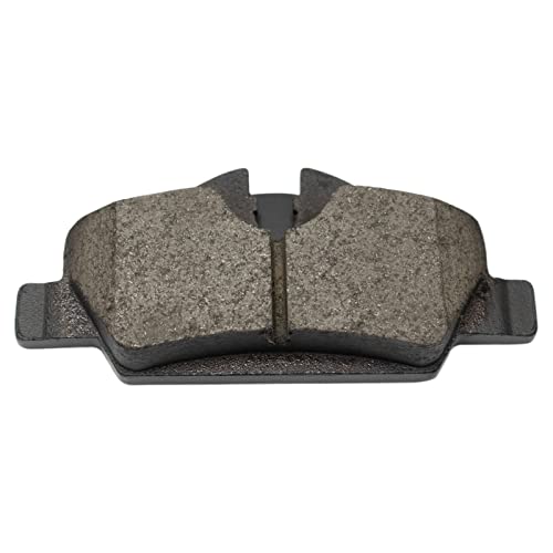 Image of TRQ Rear Brake Pad and Rotor Set Ceramic Coated Rotors Compatible with 2014-2015 Mini Cooper