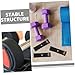 SUPVOX 12pcs Dumbbell Rack Pads for Gym Equipment Storage Portable Dumbbell Holder Racks Small Weight Support