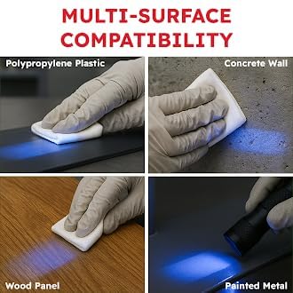 HiLOC Universal Primer UV For Acrylic Foam Tape,1 Ltr, Surface Primer for Polypropylene, Abs, Metals, Wood, Glass & Painted Metal, For Professional & Industrial Use With UV Indicator Technology 4