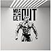 VAOVI Arnold Schwarzenegger Crossfit Fitness Klub Naklejki Ścienne Brzana Trening Mięśni Fan Art Deco Tapety Naklejka 80X57 Cm