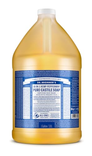 Dr. Bronners - Magic Pure-Castile Soap Organic Peppermint - 128 oz. - 1 Gallon