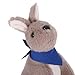 LOGOFUN Plush Kangaroo Doll Headbands 3D Stuffed Animal Hair Hoops for Zoo Theme Parties and Photo Accessories - Grey