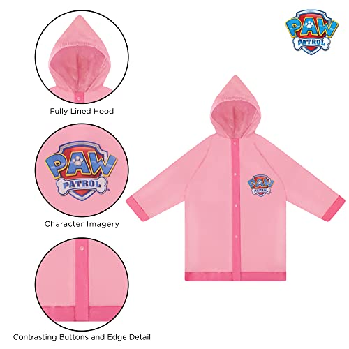 Nickelodeon Umbrella And Poncho Raincoat Set, Paw Patrol Girls Rain Wear For Toddler Kids 4-7, Light Pink, Small, Age 2-3 #TOP4