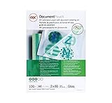 Aptas para todas las plastificadoras por calor, 2 x 80 micras con un acabado brillante para realzar los colores, disponibles en distintos tamaños y micras