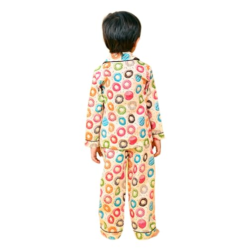 Image of Jam & Sugar Boys Cotton Printed Night Suit Set