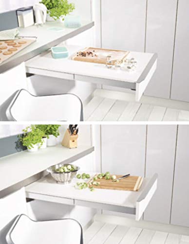 Mécanisme pour table extractible pour petite cuisine TopFlex