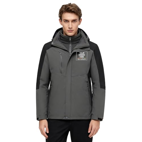 Veste softshell imperméable homme contre le froid et la pluie outdoor