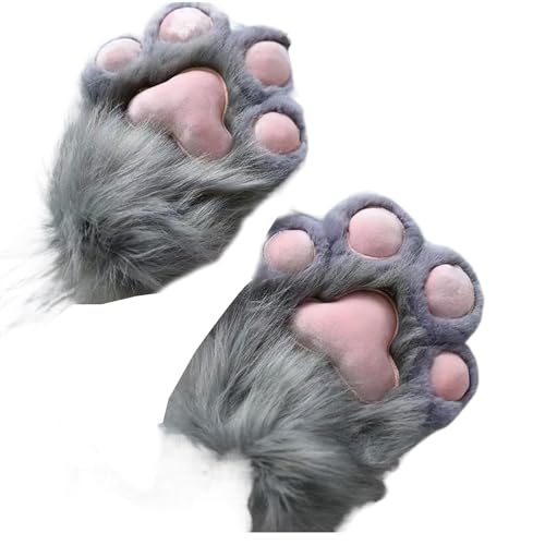 Patas de animales cálidas para manos frías que buscan guantes cómodos