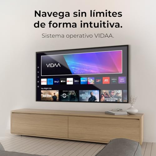 Cecotec Smart TV - LED-Fernseher mit 32 Zoll, HD-Auflösung - A5 Serie ALH50032. VIDAA Smart TV, Dolby Audio System, integriertes WLAN, Kopfhörerausgang, 3 HDMI und 2 USB – Bild 6