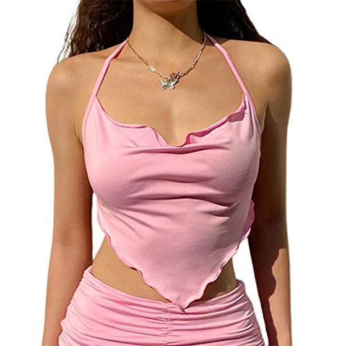 Mini jupe plissée sexy extensible sans manches pour femme - - Large Cover