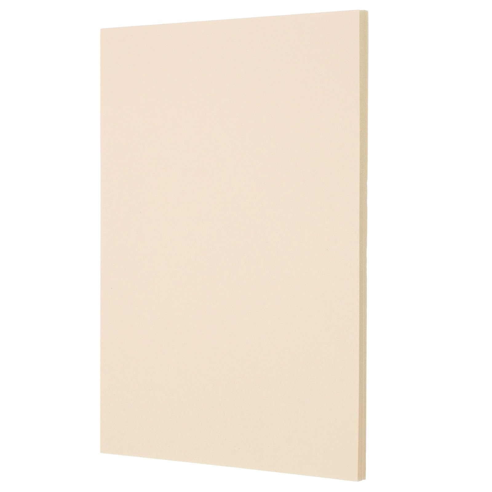 sourcing map A5 Cardstock Scrapbook Paper 5.8"x8.3",250gsm,Cream,20Pcs