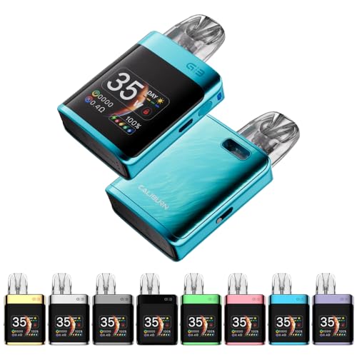 yKizCaliburn G3 Pro KOKO Kit dq^oR Jo[ G3 v RR X^[^[Lbg 1250mAhobe[ 35W̍őo 1.8 C`̃fBXvC GAt[ xCv TYPE-C[d RpNg jR`
