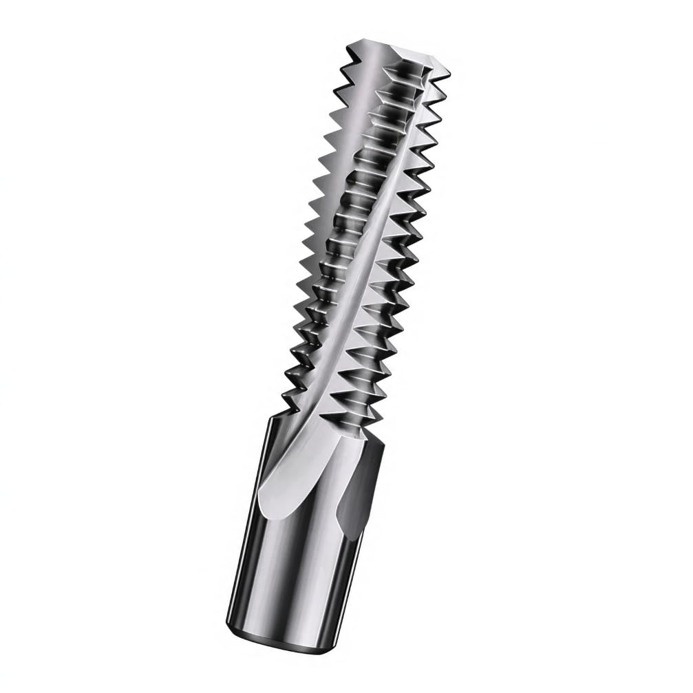 1PCFT-M12xP1.75-H01 fresa de rosca completa de paso de 60 grados para acero aleado al carbono
