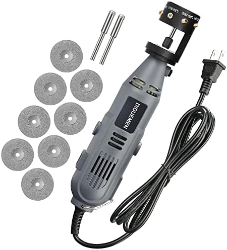 DIDUEMEN Handheld Without Debugging Tungsten Electrode Sharpener TIG Welding Rotary Tool with Flat Grinding Block, Cut-Off Slot, Multi-Angle & Offsets…