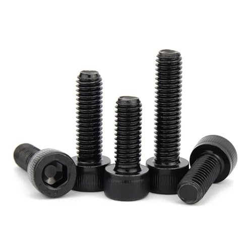 TULDYS 10 M3 M4 M5 M6 M8 304 A2 XeXX`[ ubN O[h12.9 X`[ DIN912 ZpZp\PbgwbhLbv{g lW(12.9 class steel,12MM_M6)