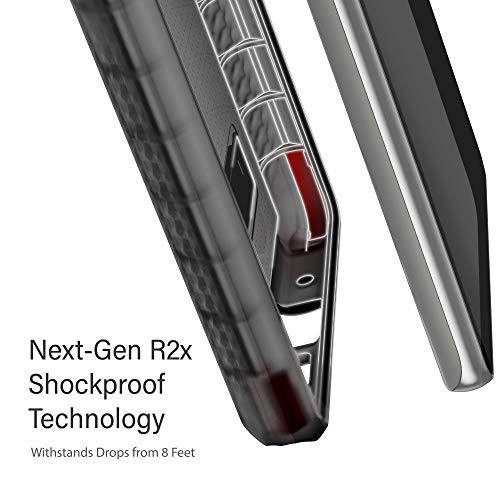 Image of Ghostek Covert Galaxy Note 20 Clear Case with Kickstand and Secure Hand Grip Bumper Super Thin Slim Fit Design and Wireless Charging Compatible Cover for 2020 Galaxy Note20 5G (6.7 Inch) - (Smoke)