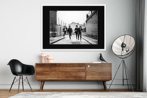 Affiche The Beatles – Affiche The Beatles – A Hard Day’s Night – Cadre Bois Avec PassePartout | A3 (41.9×29.6cm), Black… - Les Beatles, Paul McCartney, John Lennon, RIngo Starr, George Harrison Affiche The Beatles - Affiche The Beatles - A Hard Day's Night - Cadre Bois Avec PassePartout | A3 (41.9x29.6cm), Black… – Image 7