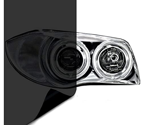 Film vinyle teinté phare noir foncé VViViD rouleau adhésif feux auto moto 152 x 45 cm