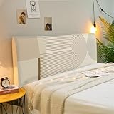 Couverture de Tête De Lit Stretch - Ces couvre-têtes de lit pour chambre à coucher s'appliquent à la plupart des tailles de chevet. Décollage et mise en place simples. La housse de tête de lit est faite avec un fond élastique, facile à couvrir et à enlever, et offre une bonne protection pour votre dossier.