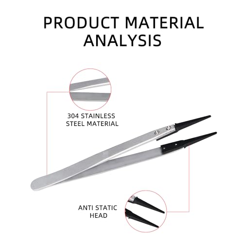 Pinces antistatiques interchangeables ESD-259 pour manipuler les PCB sans risque