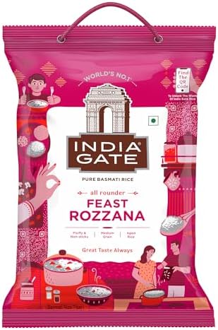 India Gate Feast Rozana Basmati Rice 5Kg