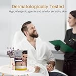 BLITZWAX 1.3lb Hard Wax Bead Kit for Men and Women Hair Removal, Cream Scent Wax Beans for Nose, Sensitive Skin, Brazilian, Body, Face, Waxing Pearls Bulk with 50pcs Sticks for Beginners and Home Use - Image 2